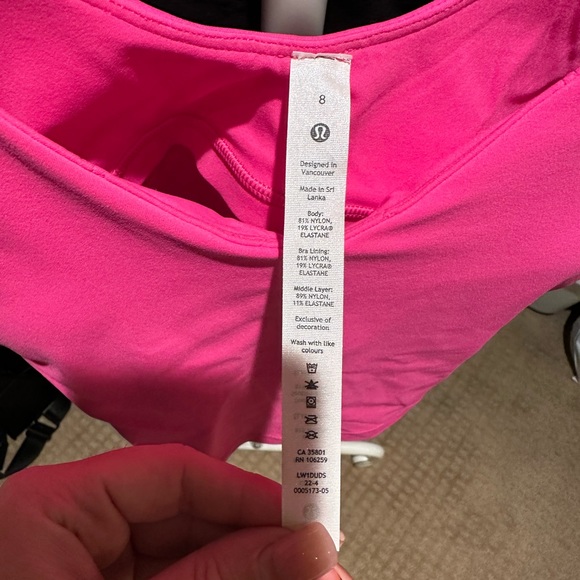 NWB LULU LEMON ALIGN TANK - Picture 3 of 4